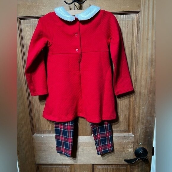 NWT-TODDLER Girls 2 Piece Matching top and Legging Set - Picture 5 of 10